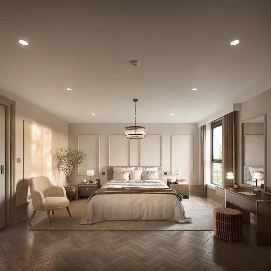 Bedroom at St George's Terrace, York